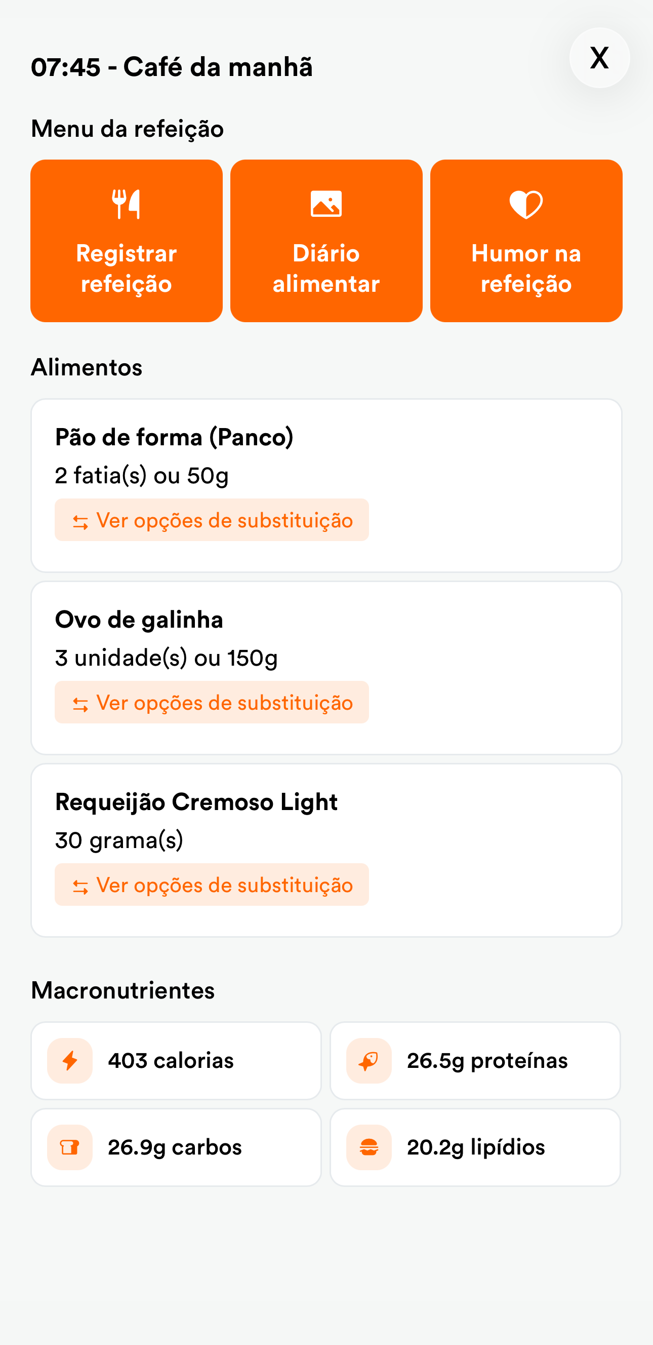 App de Dieta